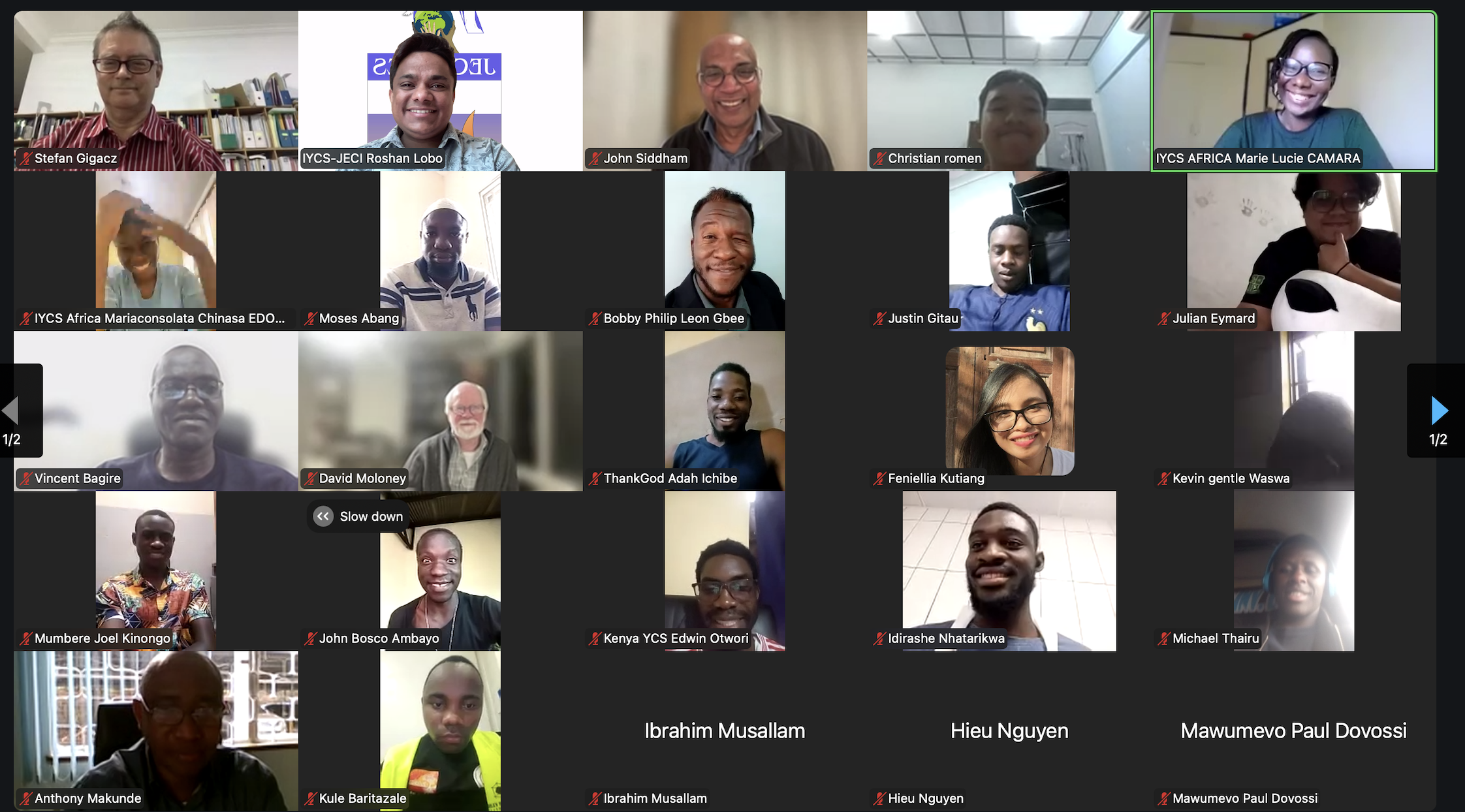 International Webinar on See Judge Act: From Parish, School, and University to Global Impact